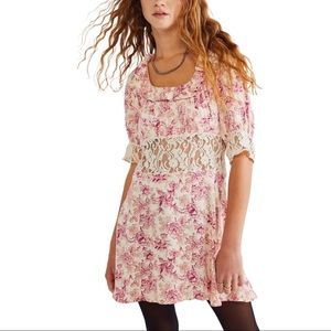 Free People Luci Mini Dress Pink